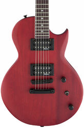Enkel gesneden elektrische gitaar Jackson Monarkh SC JS22 - Red stain