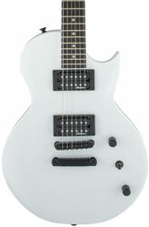 Enkel gesneden elektrische gitaar Jackson Monarkh SC JS22 - Snow white