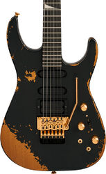 Kenmerkende elektrische gitaar Jackson Phil Collen Pro Series PC1-E - Worn black
