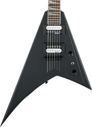 Metalen elektrische gitaar Jackson Rhoads JS32T - Satin black