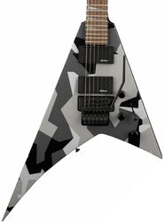 Metalen elektrische gitaar Jackson Rhoads RRX24 - Winter camo