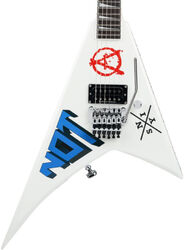 Metal elektrische gitaar Jackson RR-22 LEGEND SERIES RHOADS SCOTT IAN SIGNATURE LTD EDITION FR 1H EB - Pearl white