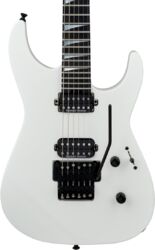 Metalen elektrische gitaar Jackson American Soloist SL2 DX - Snow white
