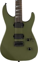 Metalen elektrische gitaar Jackson SL2MG HT American Soloist - Matte Army Drab