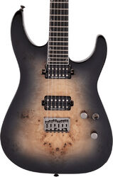 Elektrische gitaar in str-vorm Jackson Pro Soloist SL2P MAH HT - Trans. black burst