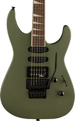 Elektrische gitaar in str-vorm Jackson X Soloist SL3X DX - Matte army drab
