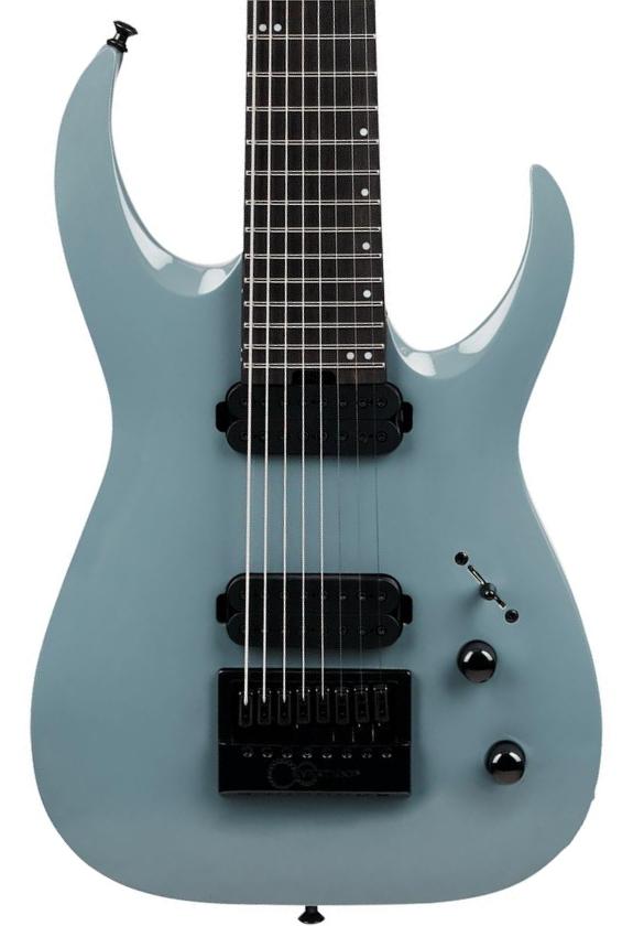 Bariton elektrische gitaar Jackson Misha Mansoor Pro Plus Juggernaut ET8 - Nardo gray