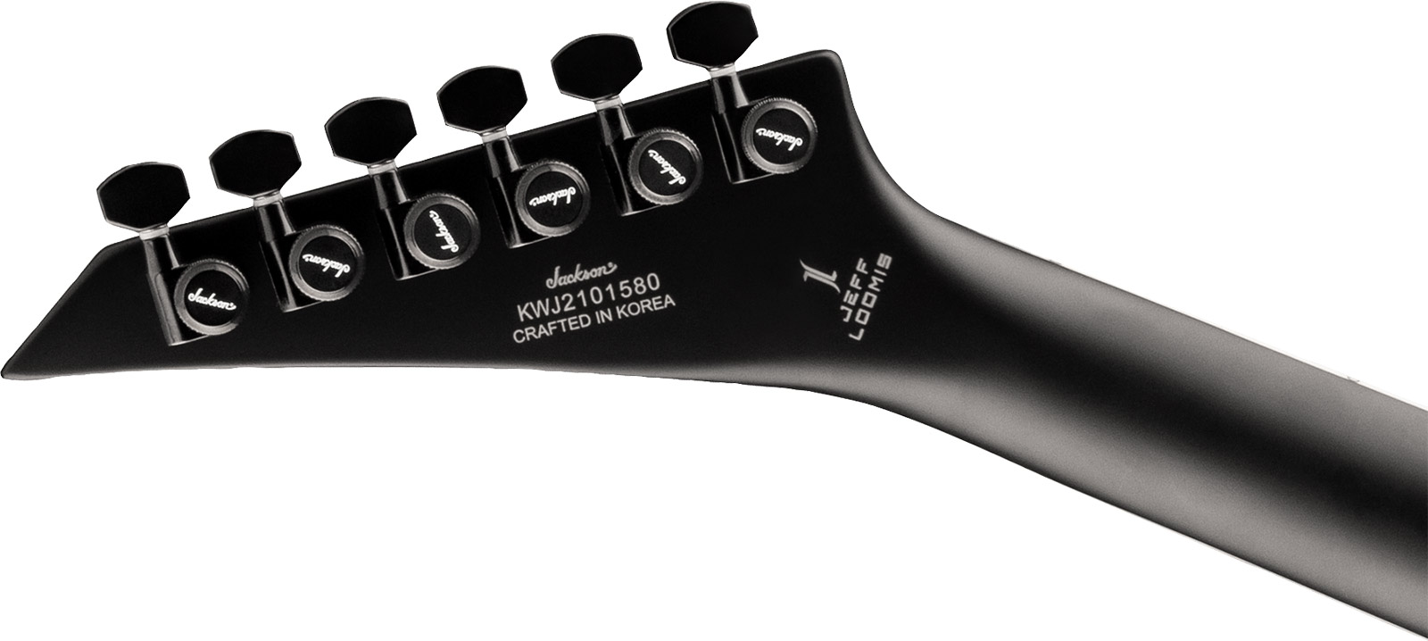 Jackson Jeff Loomis Kelly Ht6 Ash Pro Ltd Signature 2h Seymour Duncan Ht Eb - Black - Metalen elektrische gitaar - Variation 3