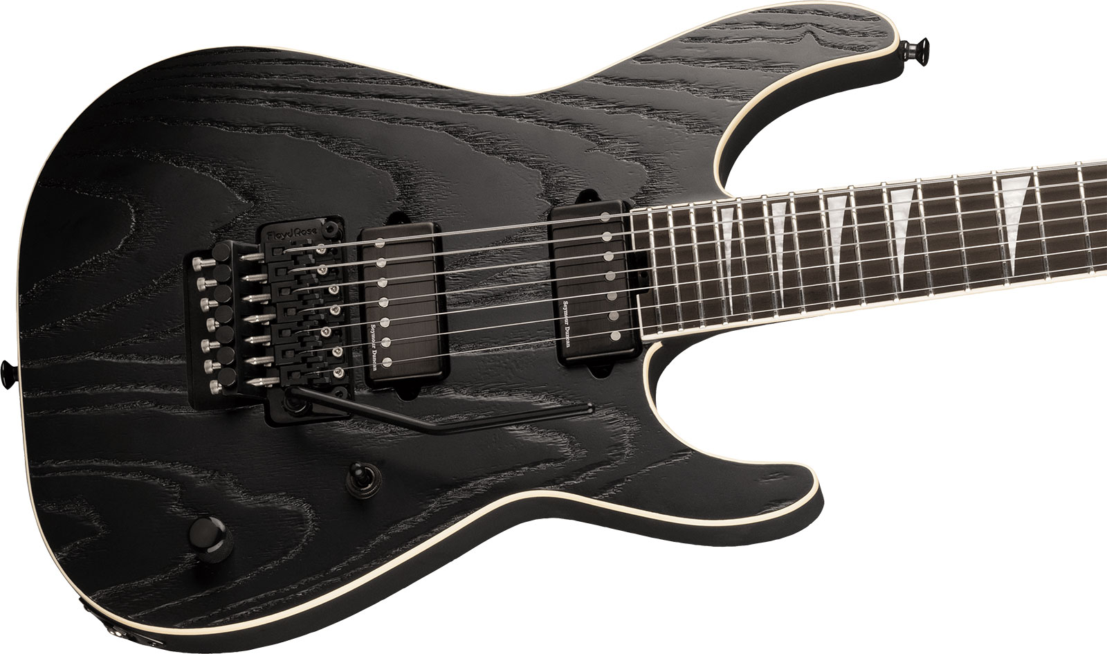 Jackson Jeff Loomis Soloist Sl7 Pro Signature 7c 2h Seymour Duncan Fr Eb - Satin Black - 7-snarige elektrische gitaar - Variation 2