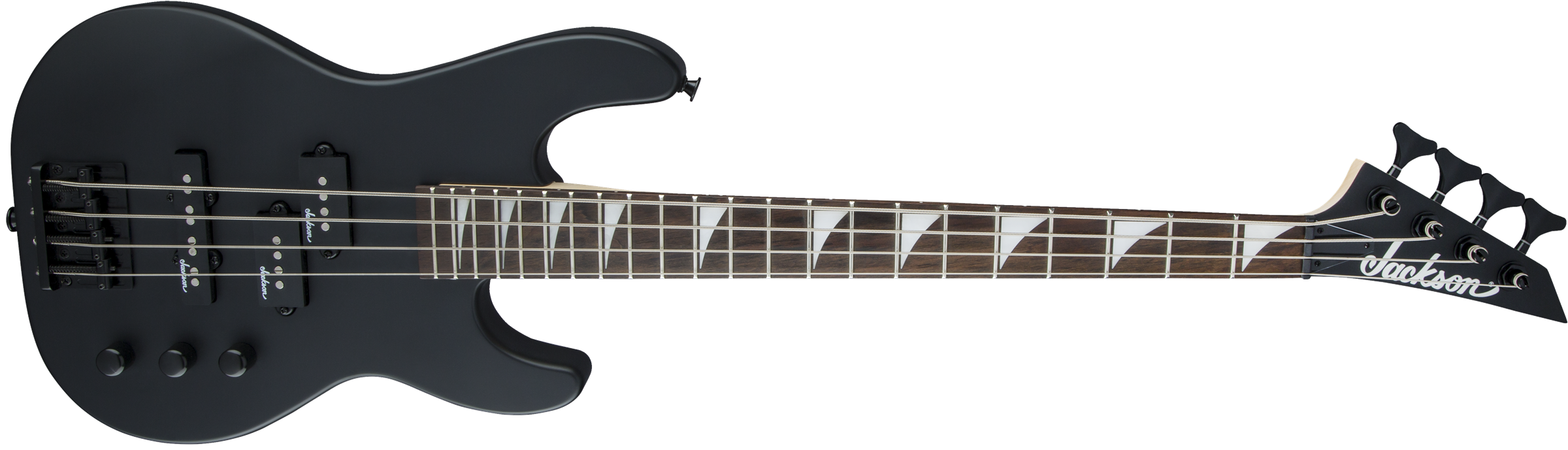 Jackson Concert Bass Minion Js1x Ama - Satin Black - Short scale elektrische bas - Variation 2