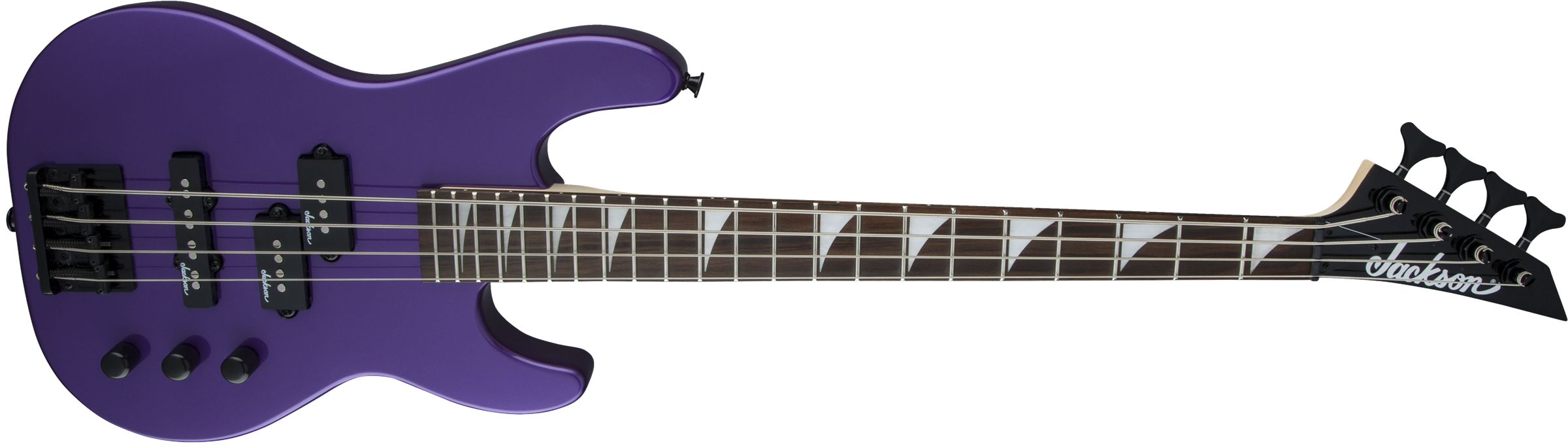 Jackson Js Series Concert Bass Minion Js1x - Pavo Purple - Short scale elektrische bas - Variation 2