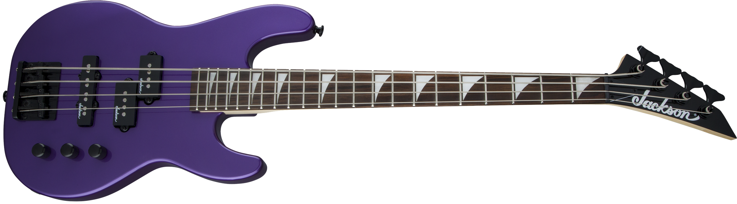 Jackson Js Series Concert Bass Minion Js1x - Pavo Purple - Short scale elektrische bas - Variation 3