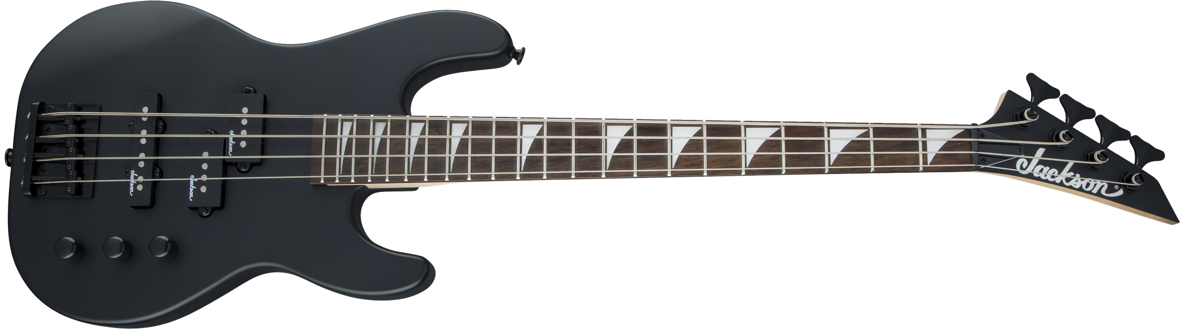 Jackson Concert Bass Minion Js1x Ama - Satin Black - Short scale elektrische bas - Variation 4