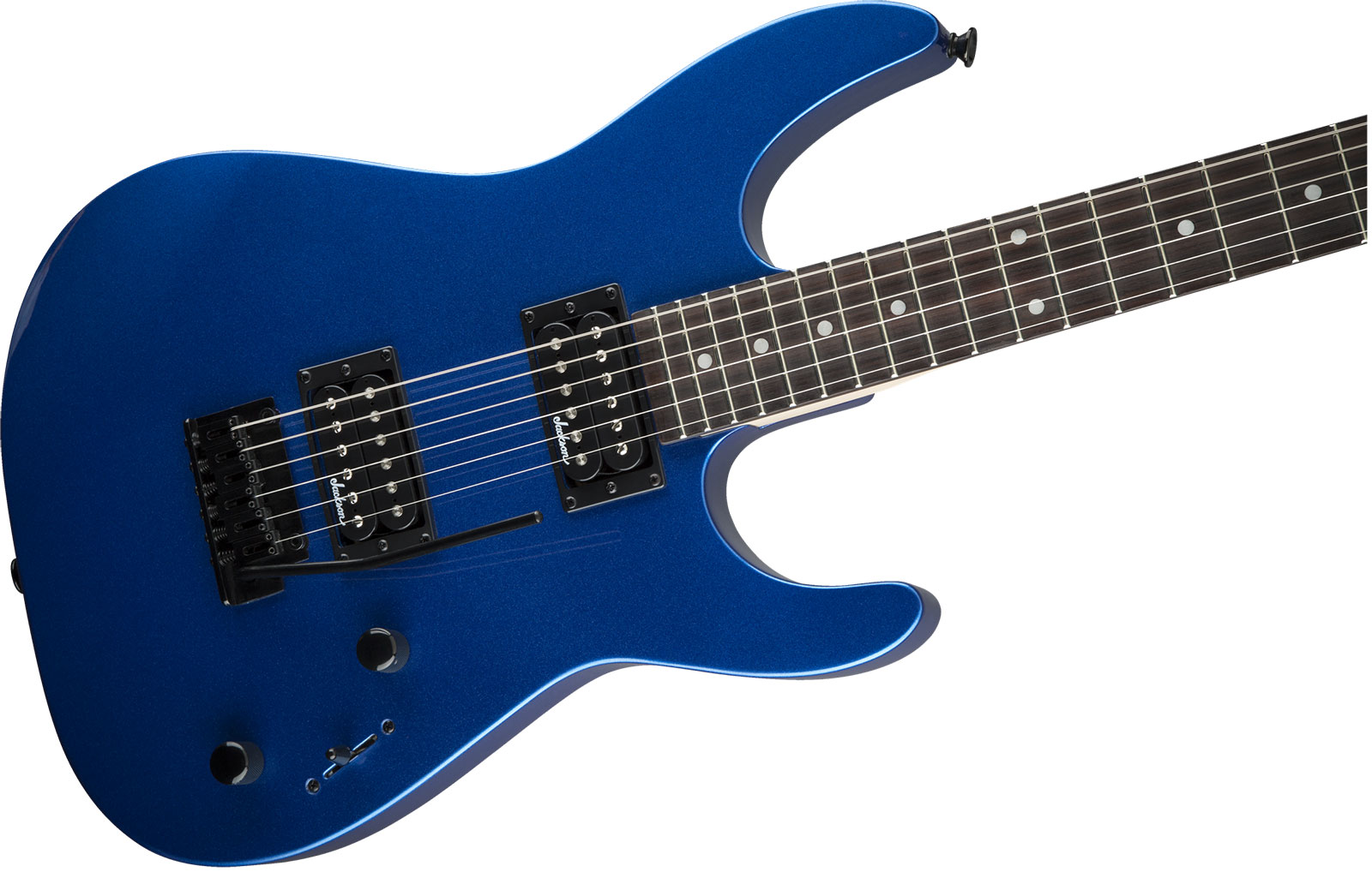 Jackson Dinky Js11 2h Trem Ama - Metallic Blue - Elektrische gitaar in Str-vorm - Variation 2