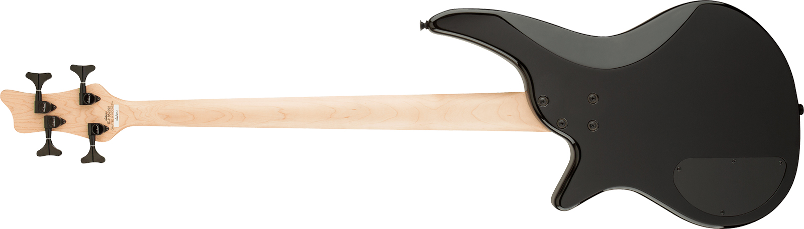 Jackson Js2 Spectra Bass Active Lau - Gloss Black - Solid body elektrische bas - Variation 1