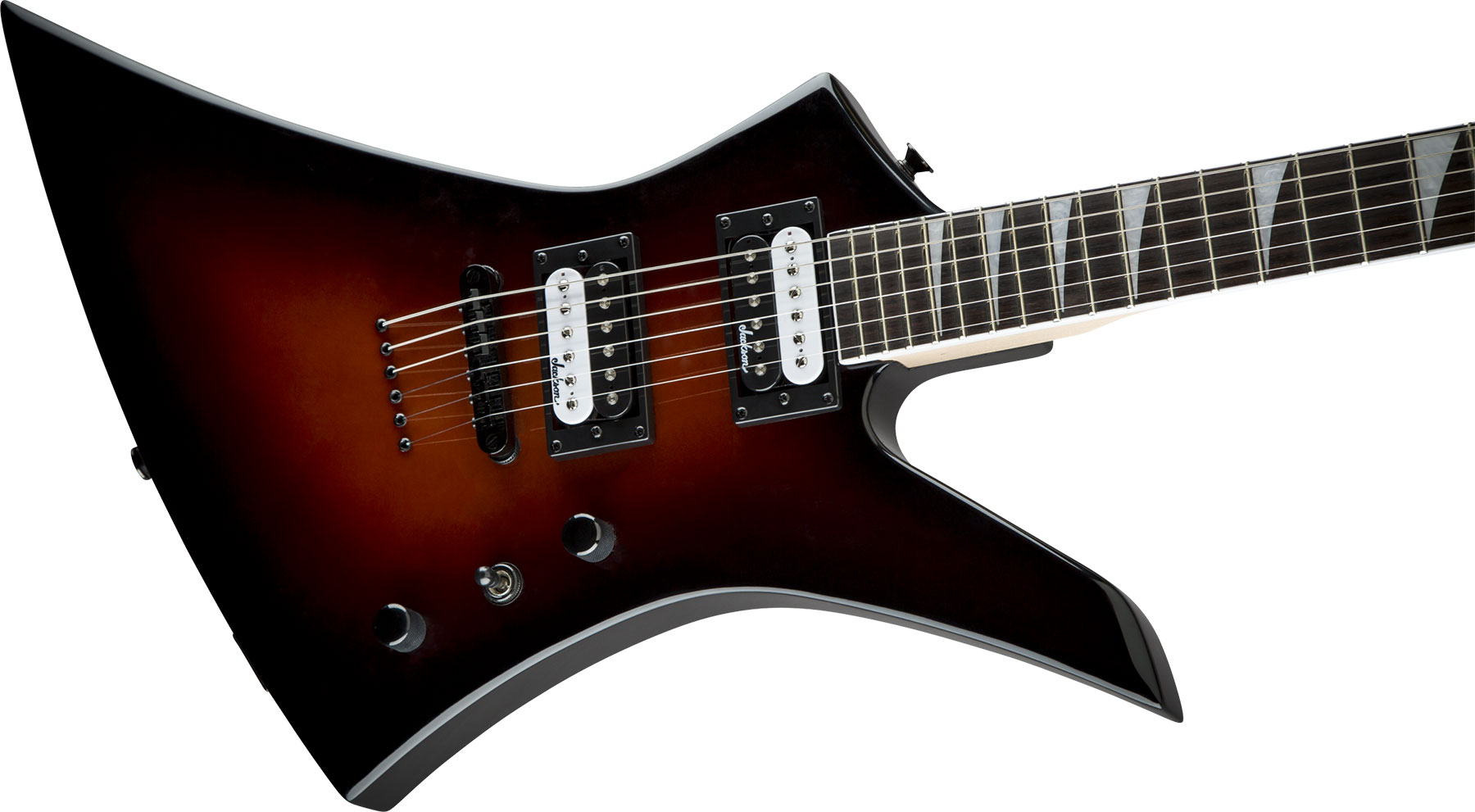 Jackson Kelly Js32t 2h Ht Ama - Viola Burst - Metalen elektrische gitaar - Variation 2