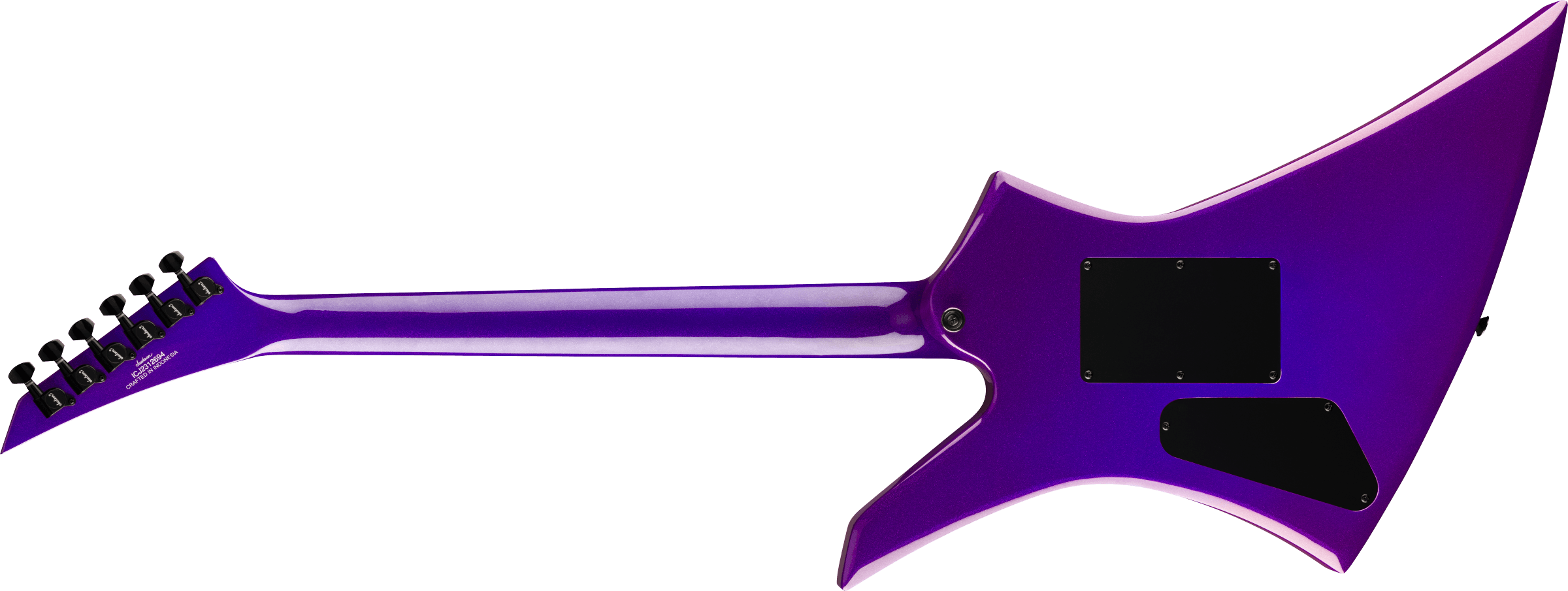Jackson Kelly Kex X-series Trem Fr Hh Lau - Deep Purple Metallic - Metalen elektrische gitaar - Variation 1