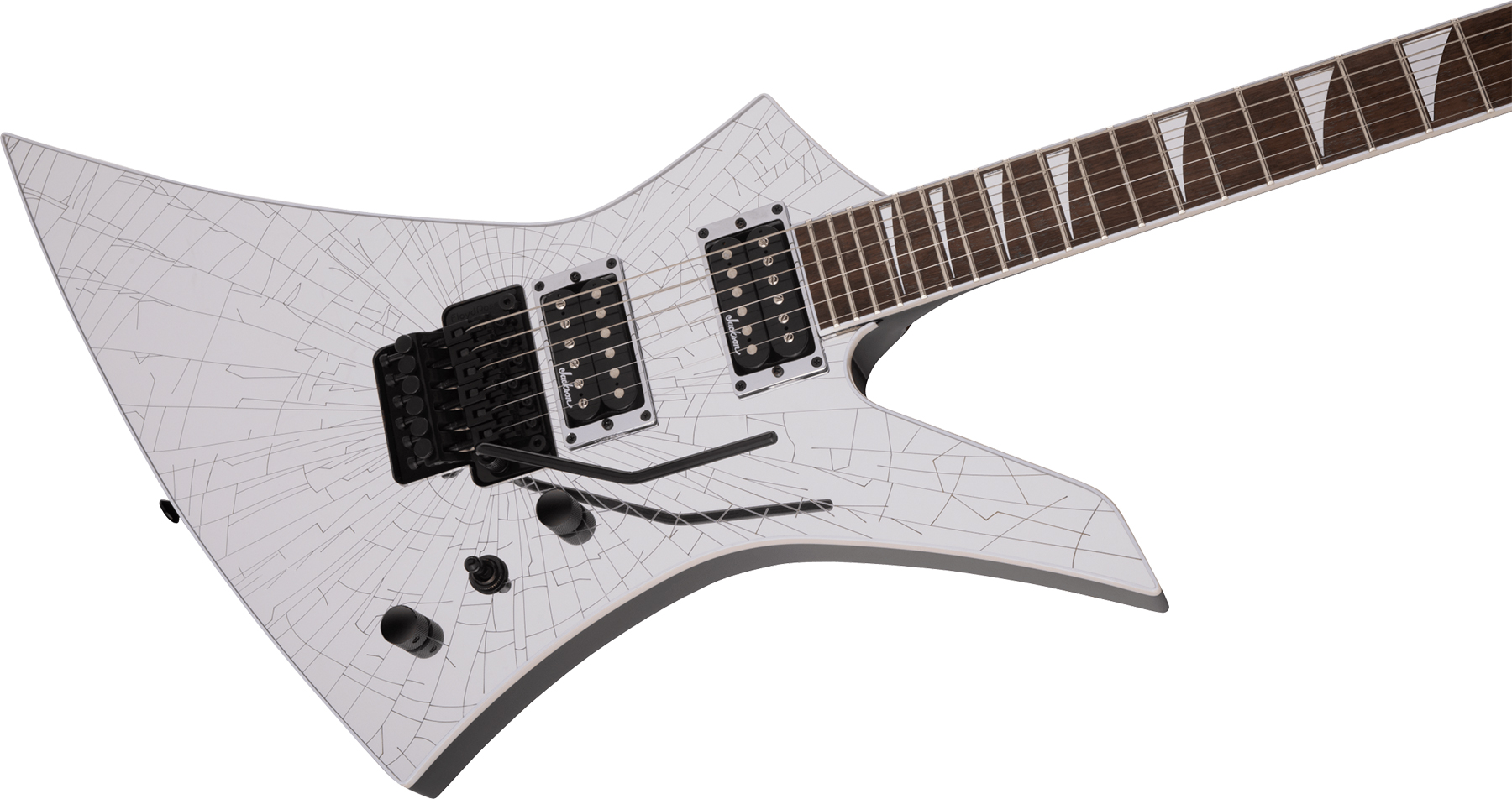 Jackson Kelly Kexs 2h Fr Lau - Shattered Mirror - Metalen elektrische gitaar - Variation 2