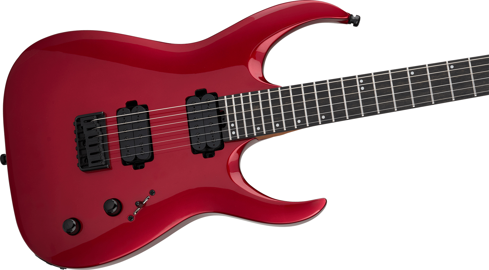 Jackson Misha Mansoor Juggernaut Ht6 Signature 2h Ht Eb - Red Crystal - Kenmerkende elektrische gitaar - Variation 2