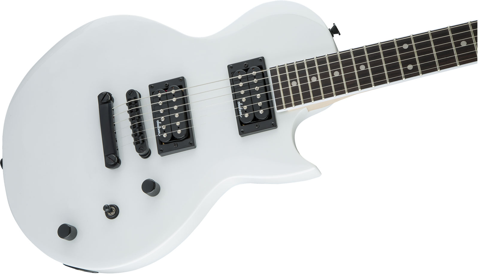 Jackson Monarkh Sc Js22 2h Ht Ama - Snow White - Enkel gesneden elektrische gitaar - Variation 2