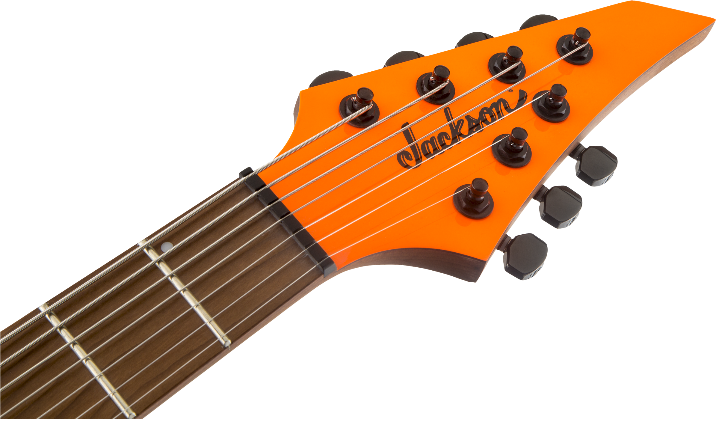 Jackson Misha Mansoor Juggernaut Ht7 Pro Signature 2h Ht Mn - Neon Orange - 7-snarige elektrische gitaar - Variation 4