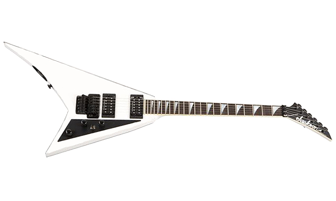 Jackson Randy Rhoads Select Rr1 Usa Hh Ht Eb - Snow White - Metalen elektrische gitaar - Variation 1