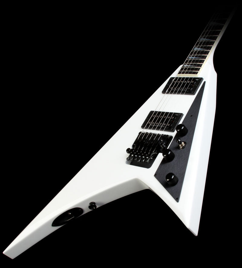 Jackson Randy Rhoads Select Rr1 Usa Hh Ht Eb - Snow White - Metalen elektrische gitaar - Variation 3