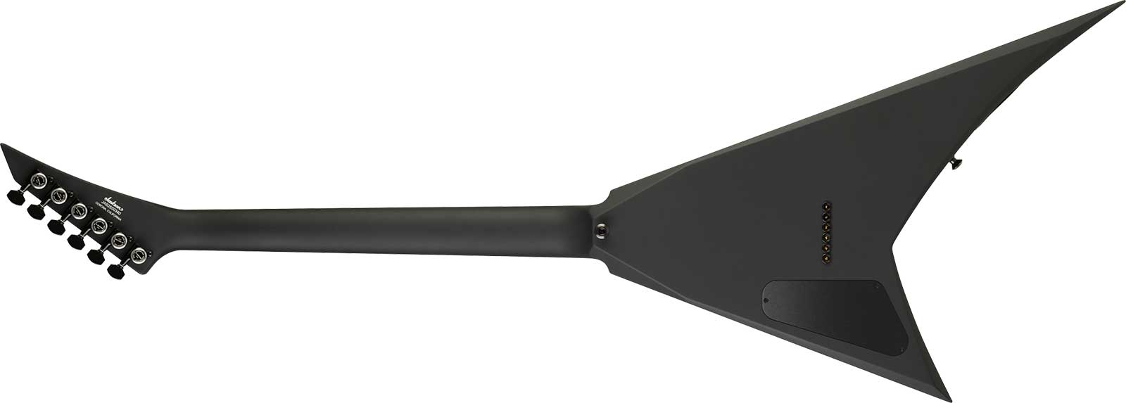 Jackson Rhoads Rr24 Rr24 Ht American 2h Seymour Duncan Ht Eb - Satin Black - Metal elektrische gitaar - Variation 1