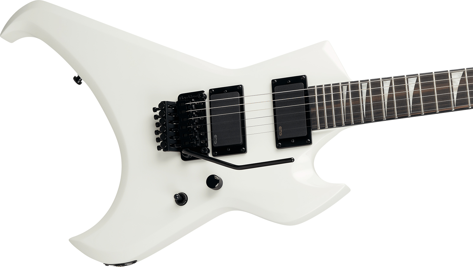 Jackson Rob Cavestany Death Angel Pro 2h Emg Fr Eb - Snow White - Metal elektrische gitaar - Variation 2