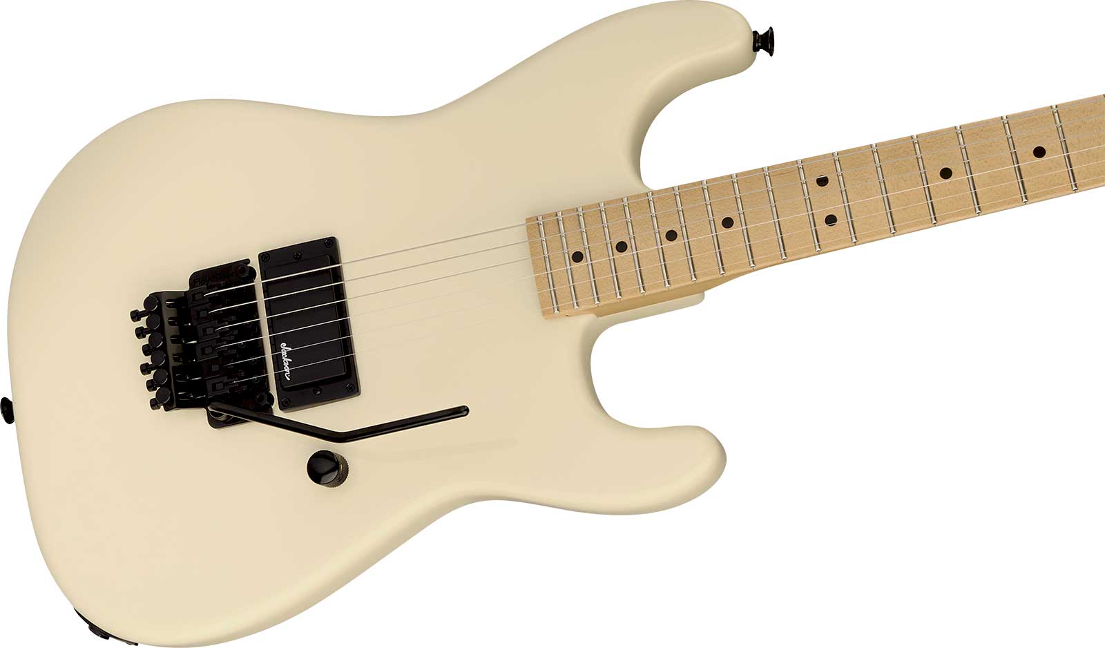 Jackson San Dimas Sd1a H Fr Mpl Pro Origins 1985 Mex 1h Fr Mn - Vanilla Shake - Elektrische gitaar in Strat vorm - Variation 2