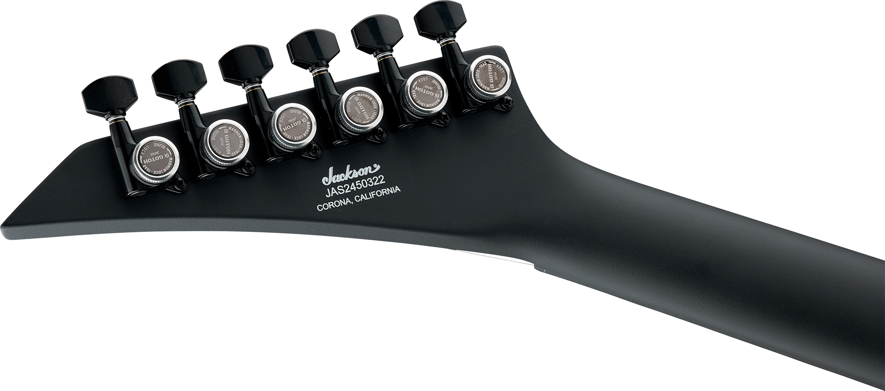 Jackson Sl2 Dx Ht American Soloist Usa 2h Seymour Duncan Eb - Satin Black - Metalen elektrische gitaar - Variation 3