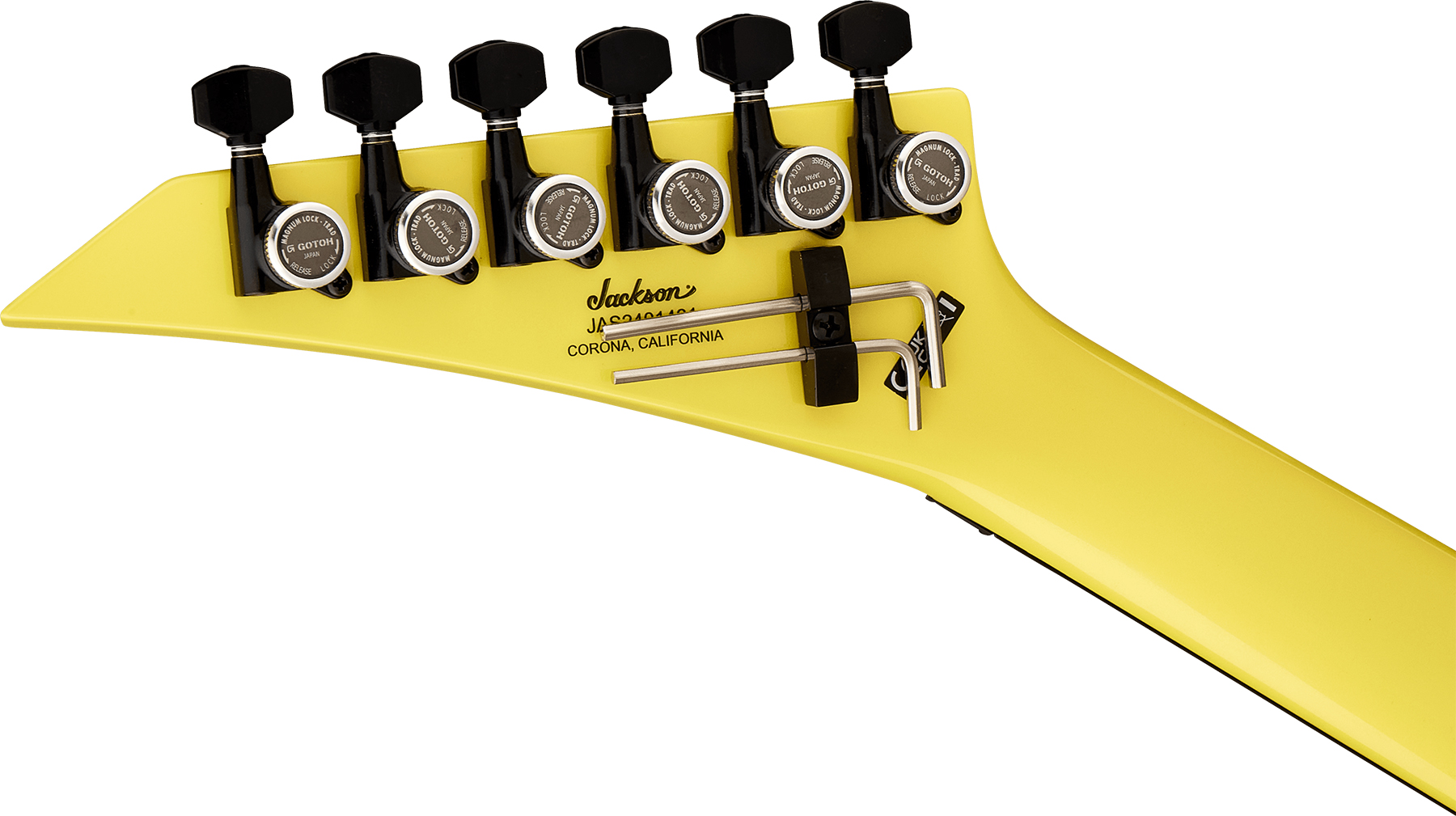 Jackson Sl2dx American Soloist Usa 2h Seymour Duncan Fr Eb - Lemon Ice - Metalen elektrische gitaar - Variation 3