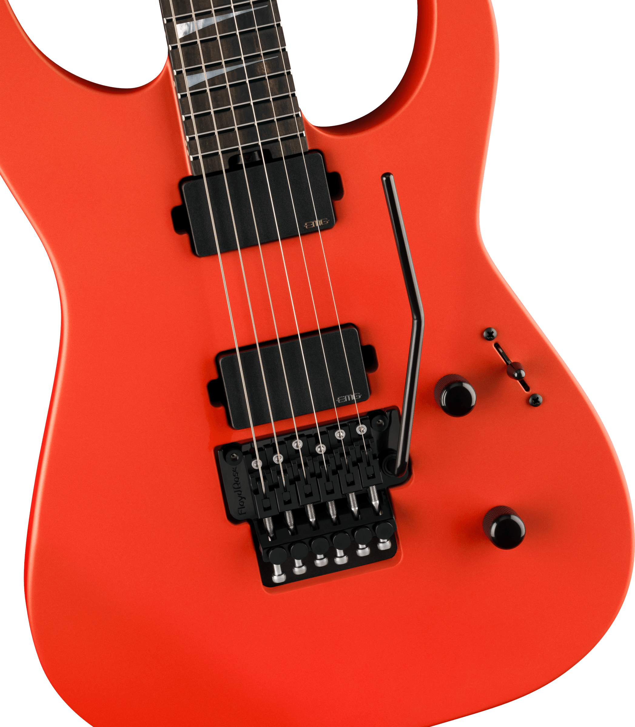 Jackson Sl2mg American Soloist Trem Hh Eb - Satin Lambo Orange - Metalen elektrische gitaar - Variation 2