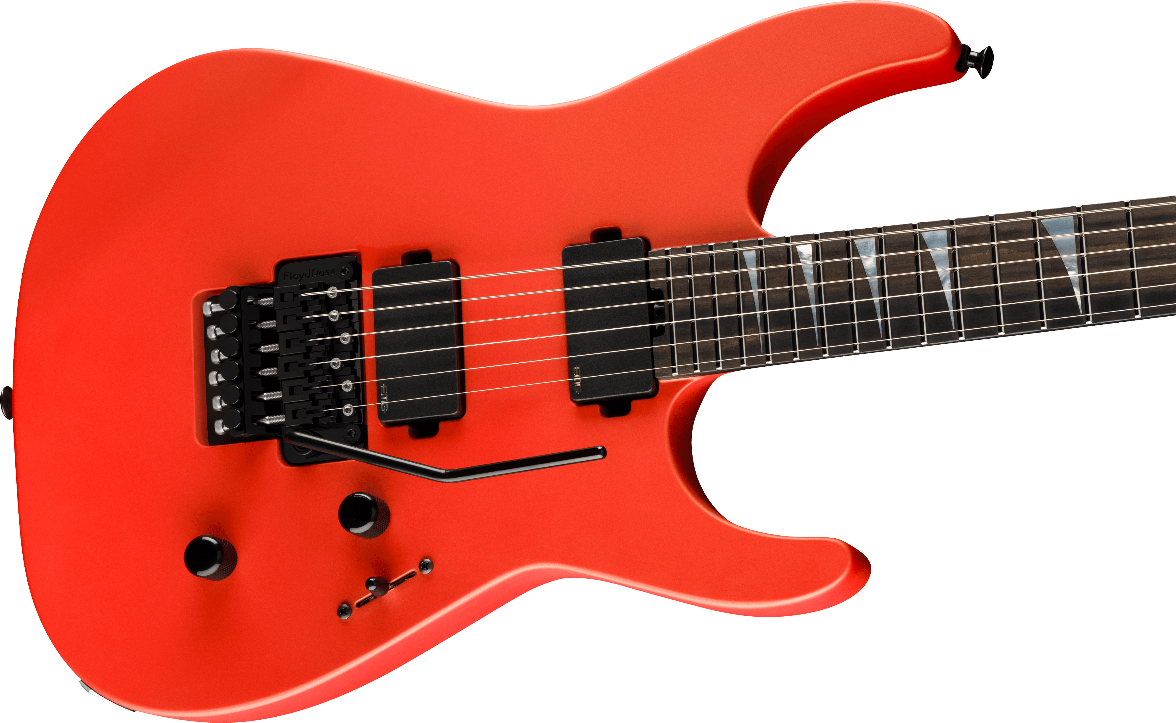 Jackson Sl2mg American Soloist Trem Hh Eb - Satin Lambo Orange - Metalen elektrische gitaar - Variation 3