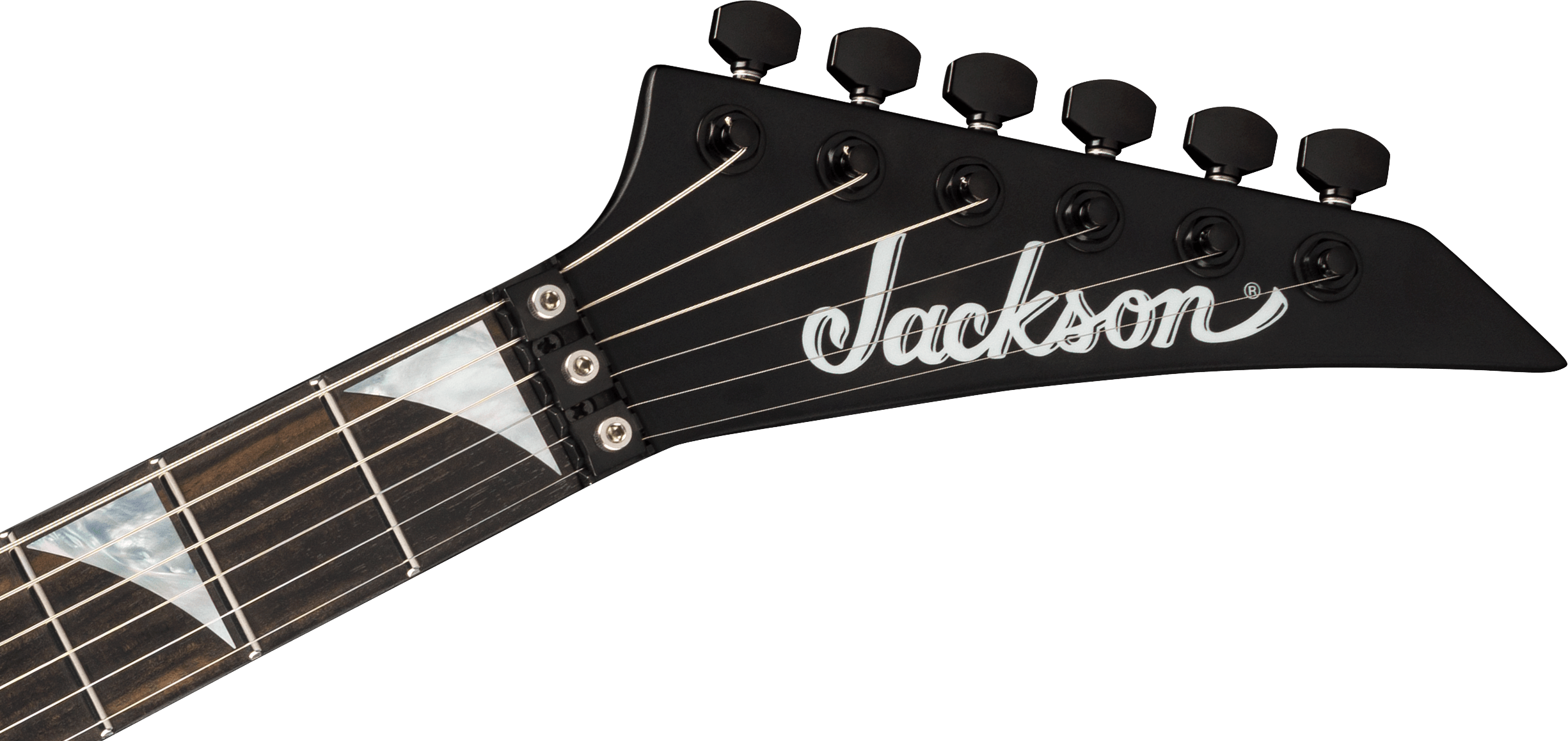 Jackson Sl2mg American Soloist Trem Hh Eb - Satin Black - Metalen elektrische gitaar - Variation 4
