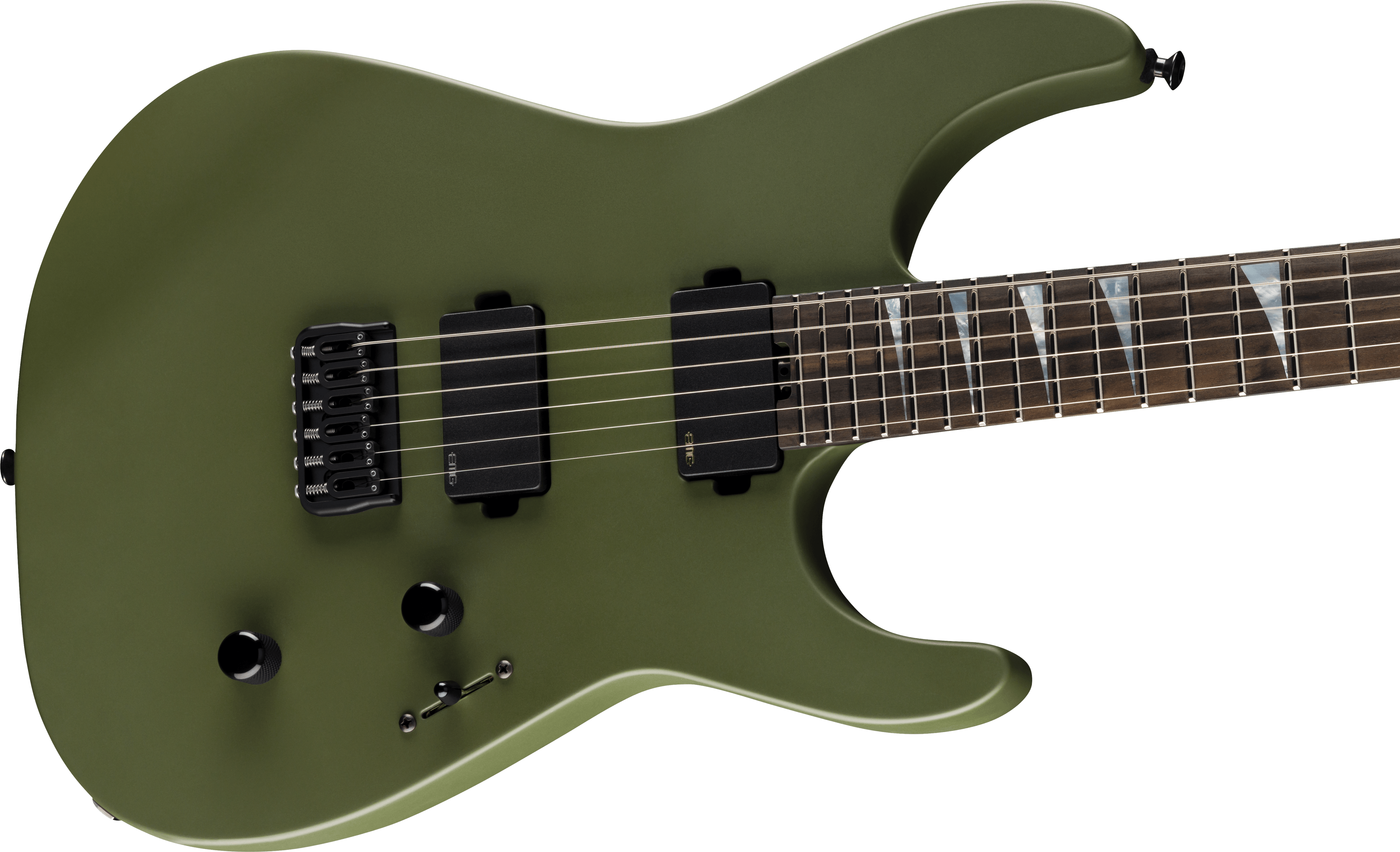 Jackson Sl2mg Ht American Soloist Ht Hh Eb - Matte Army Drab - Metalen elektrische gitaar - Variation 3