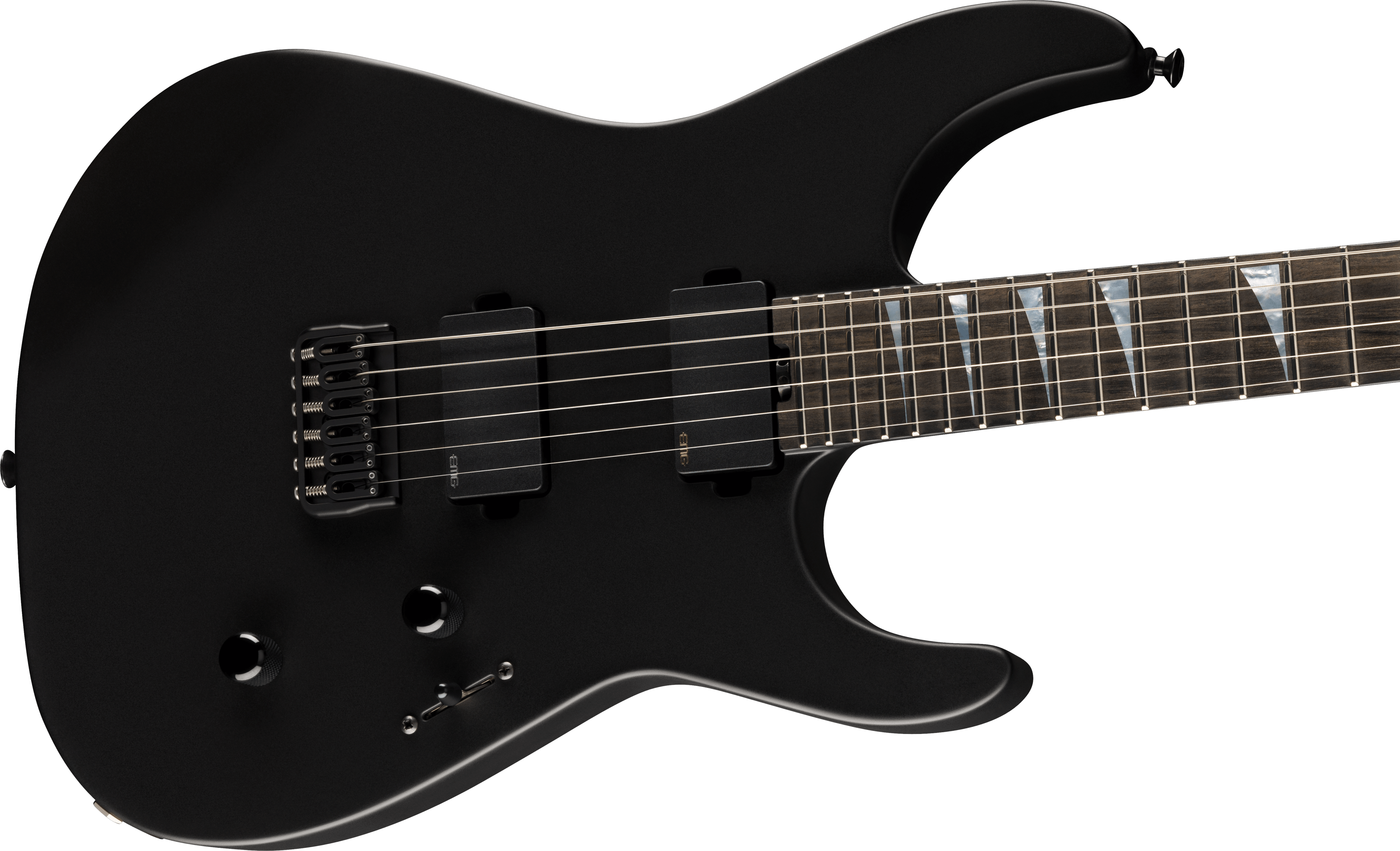 Jackson Sl2mg Ht American Soloist Ht Hh Eb - Satin Black - Metalen elektrische gitaar - Variation 3