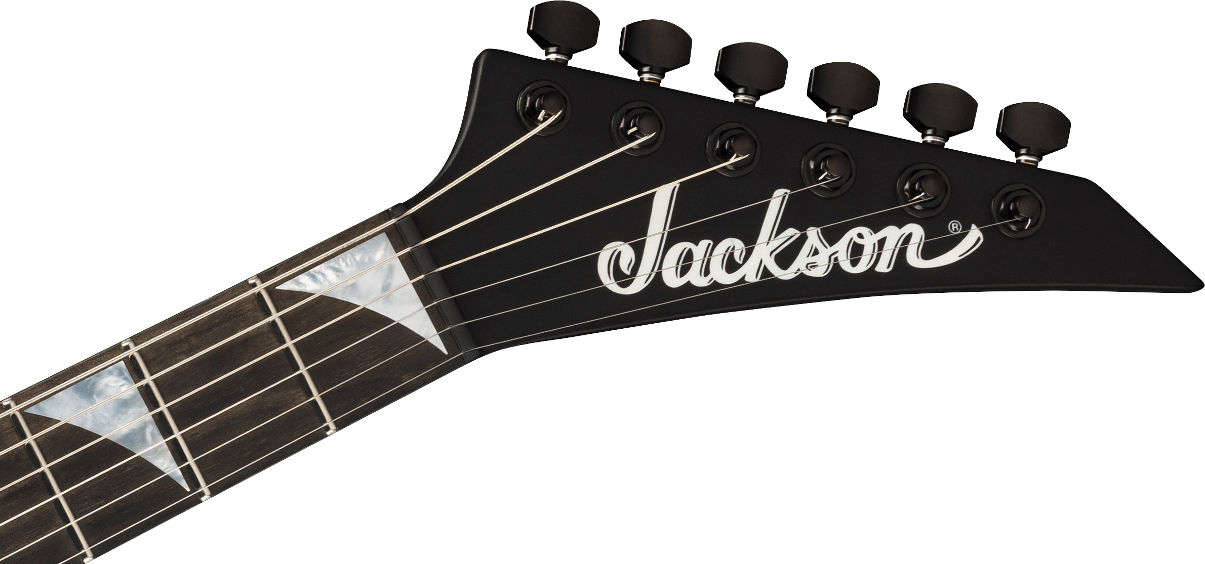 Jackson Sl2mg Ht American Soloist Ht Hh Eb - Satin Black - Metalen elektrische gitaar - Variation 4