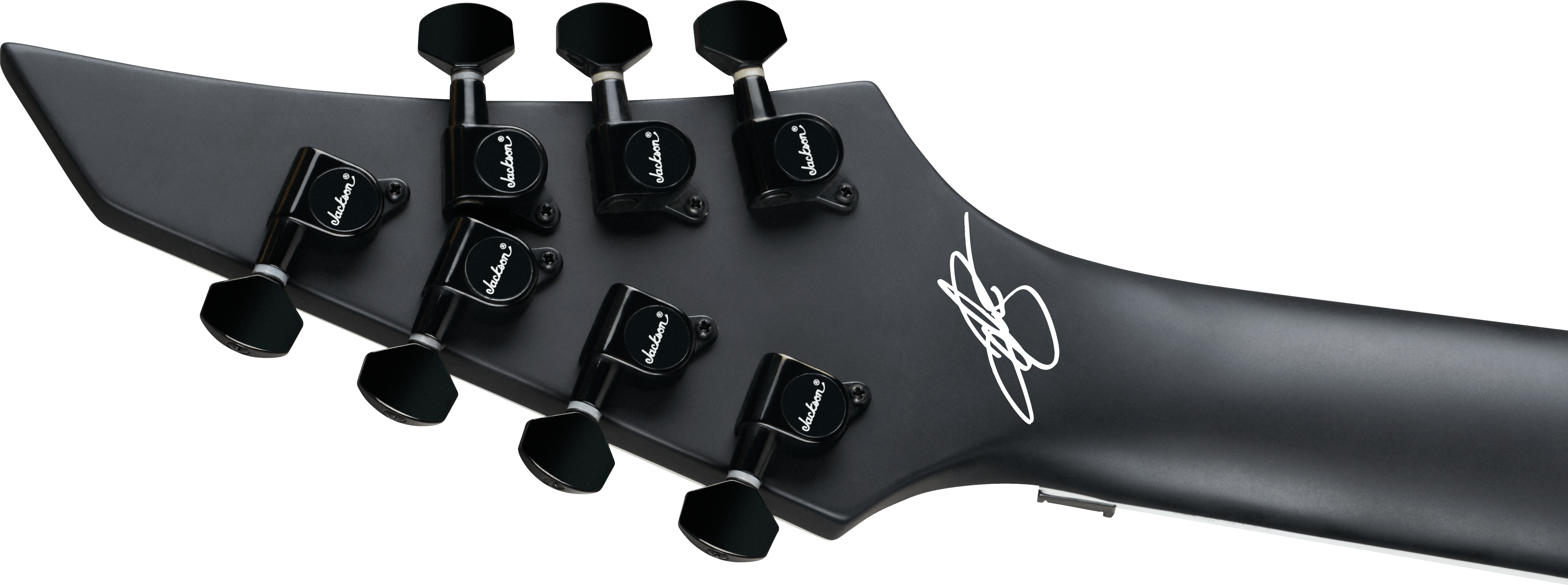 Jackson Sl7 Soloist Pro Series Chris Rorland Signature Fr Hh Eb - Satin Black - Kenmerkende elektrische gitaar - Variation 1