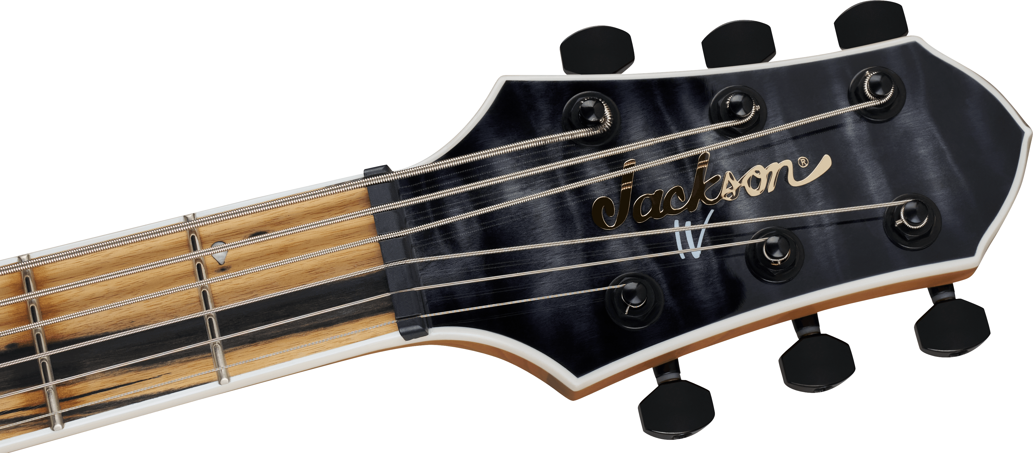 Jackson Sleep Token Iv Monarkh Pro Plus Signature Baryton Ht Ht Eb - Transparent Black Burst - Bariton elektrische gitaar - Variation 4