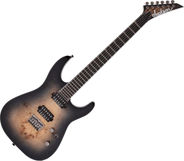 Solid body elektrische gitaar Jackson Pro Series Soloist SL2P MAH HT - Trans. black burst