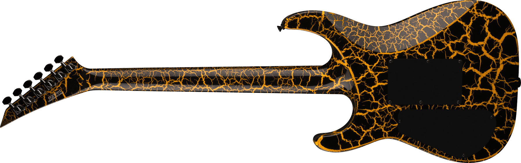 Jackson Soloist Sl3x Dx Hstst Fr Lau - Yellow Crackle - Elektrische gitaar in Str-vorm - Variation 1