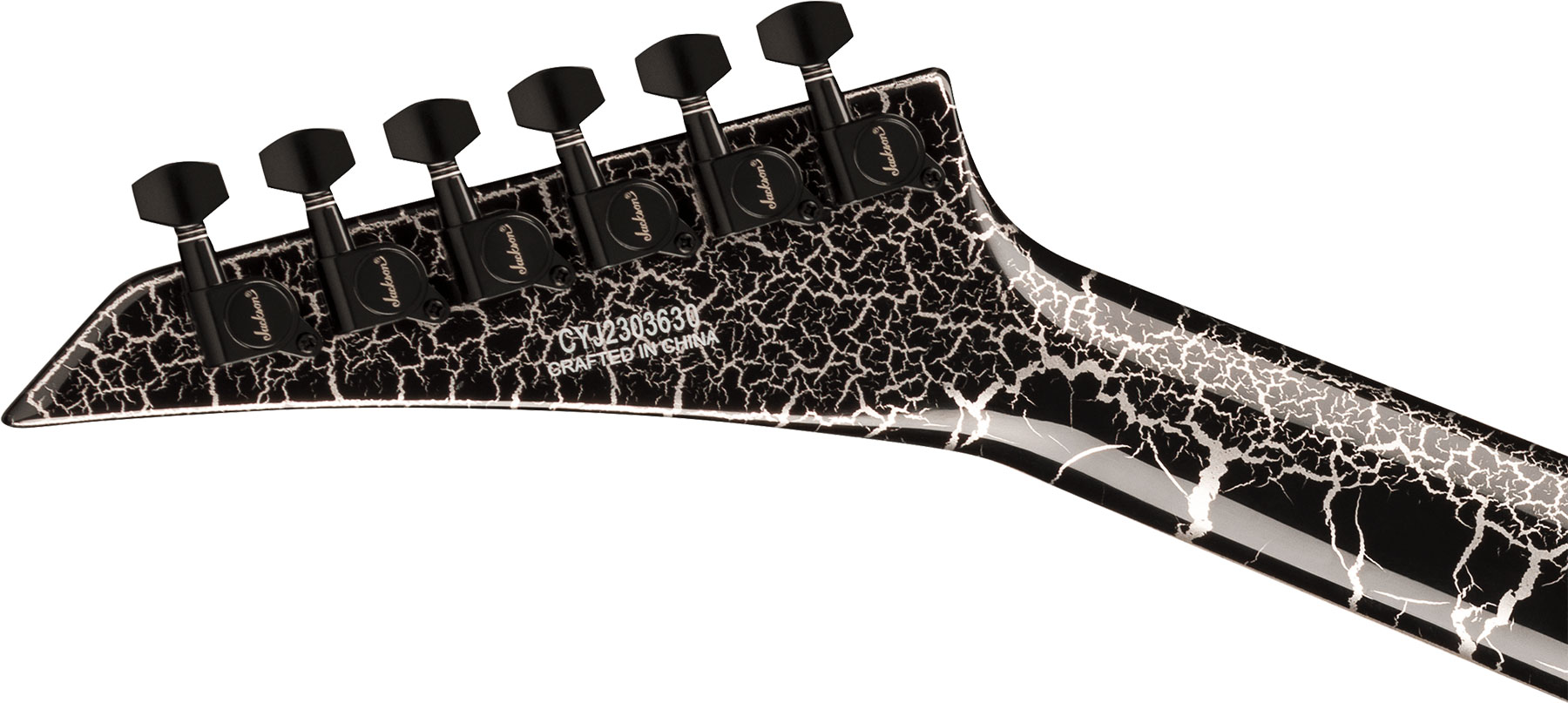 Jackson Soloist Slx Dx X-series Fr 2h Lau - Silver Mercury Crackle - Metalen elektrische gitaar - Variation 3