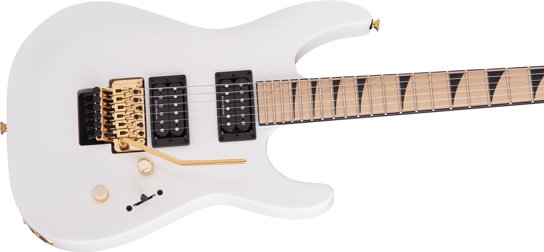 Jackson Soloist Slxm Dx 2h Fr Mn - Snow White - Elektrische gitaar in Str-vorm - Variation 2