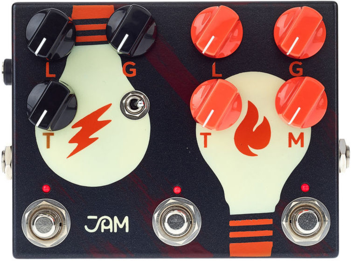 Jam Double Dreamer Dual Overdrive - Overdrive/Distortion/fuzz effectpedaal - Main picture