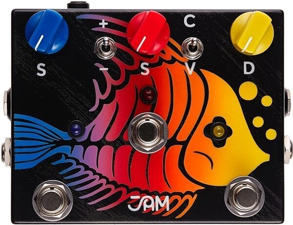 Jam Ripply Fall Bass Chorus Vibrato Phaser - Modulation/chorus/flanger/phaser en tremolo effectpedaal - Main picture