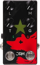 Overdrive/distortion/fuzz effectpedaal Jam Red Muck Bass Fuzz Distortion mk.2