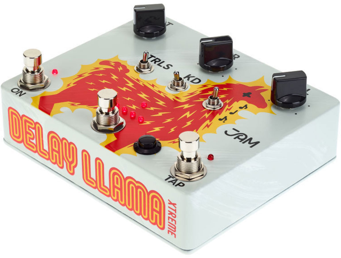 Jam Delay Llama Xtreme - Reverb/delay/echo effect pedaal - Variation 1