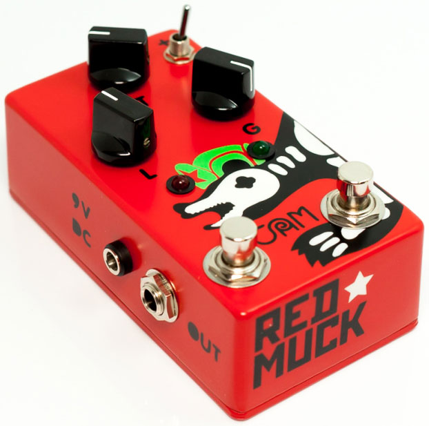 Jam Red Muck Mk.2 Fuzz - Overdrive/Distortion/fuzz effectpedaal - Variation 1