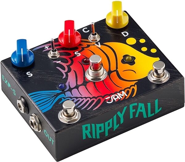 Jam Ripply Fall Bass Chorus Vibrato Phaser - Modulation/chorus/flanger/phaser en tremolo effectpedaal - Variation 1